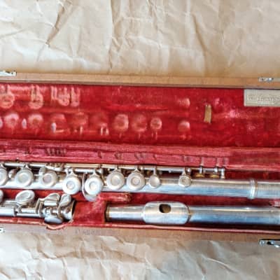 Armstrong 102 Flute with case, USA image 1
