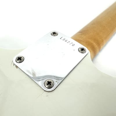 1963 Fender Jaguar – Olympic White image 8