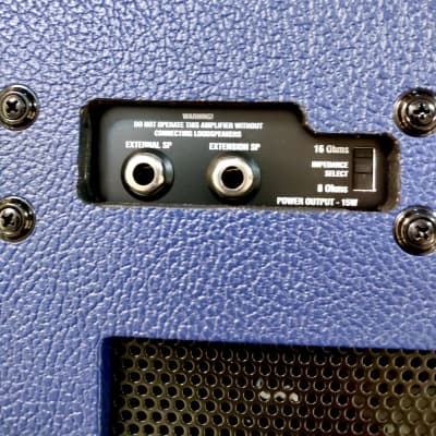 Vox AC15 Custom CC TTBC Limited Edition 1x12” 2025 - Two Tone Blue & Cream image 6