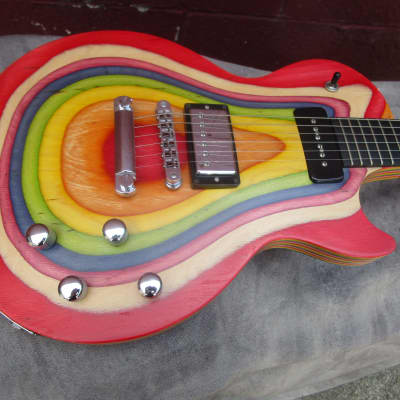 Gibson Les Paul 2013 Zoot Suit Limited Edition Rainbow finish  MINT! image 2