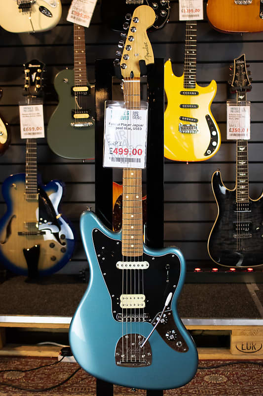 ★売約済み★Fender Player Jaguar Tidepool Fender Player Jaguar - Tidepool with Pau Ferro Fingerboard
