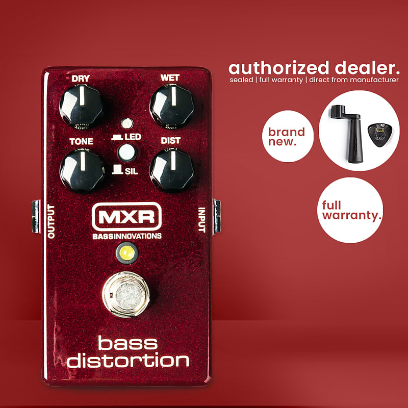 MXR M85 Bass Distortion Pedal | Reverb