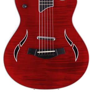 Taylor T5z Pro Thinline Electric Acoustic Guitar Borrego Red