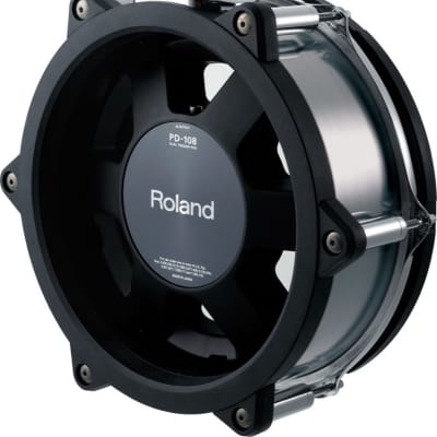 Roland 10" dual trigger mesh V-Pad (black chrome) image 1
