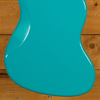Fender American Professional II Jazzmaster | Maple - Miami Blue - Left-Handed image 4