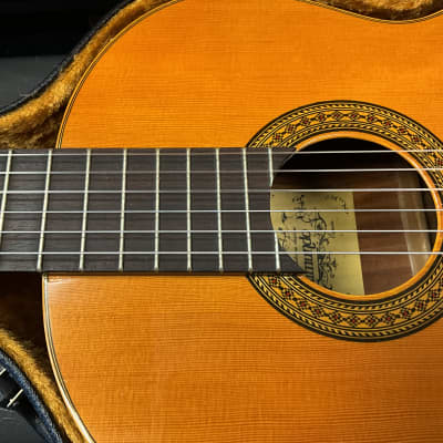 Raimundo classical electric guitar model #106 made in Spain 1970s-1980s in excellent condition with original vintage hard case. image 12