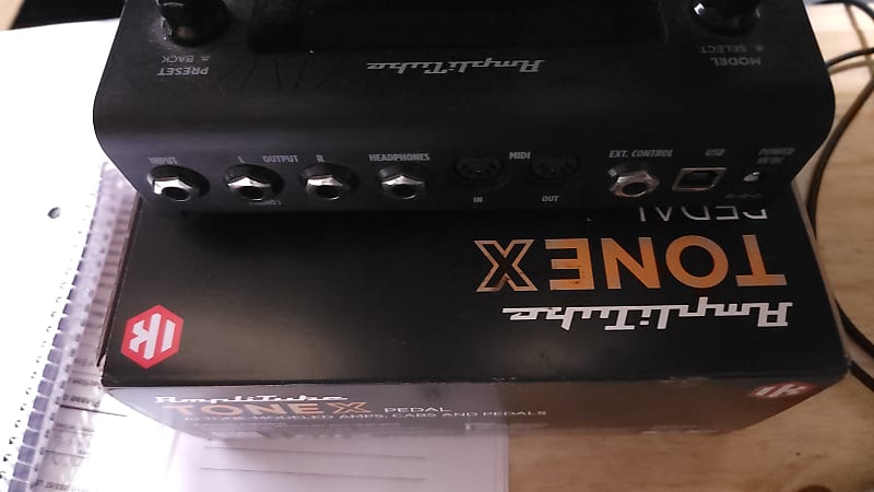 IK Multimedia ToneX Pedal 2023 (No Power Supply) - Present - Black 