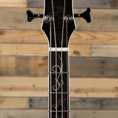 Michael Kelly Dragonfly 4 Acoustic/Electric Bass Smoke Burst image 6