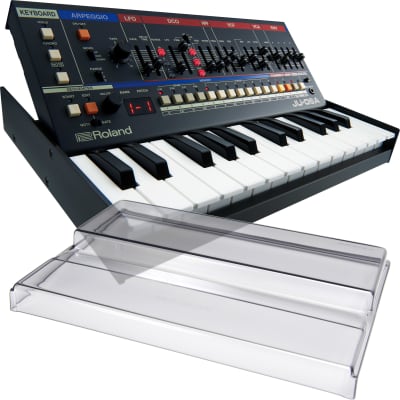 Roland Boutique JU-06A with K-25m Keyboard Unit - Decksaver Kit