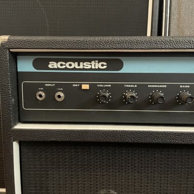 Vintage Acoustic Control Corp Model 125 2x12 Combo Amp - 1970’s Made In USA - Original Footswitch Included image 2
