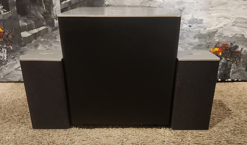 Vizio Vizio SB3251nEO Subwoofer + 2 Satellite Speakers. 90s  			