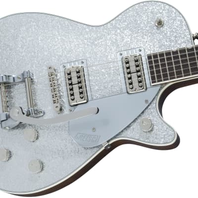 GRETSCH - G6129T Players Edition Jet FT with Bigsby  Rosewood Fingerboard  Silver Sparkle - 2402812817 image 6