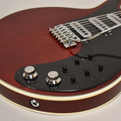 Burns London Brian May Signature Red Special Reissue Cherry Red image 7