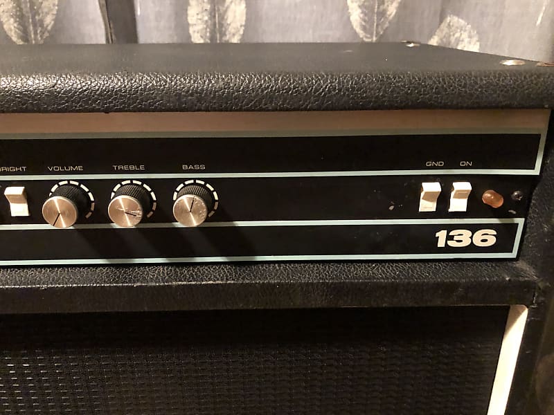 ACOUSTIC MODEL 136 1970’s Acoustic Model 136 Bass Combo Late 70's | Reverb
