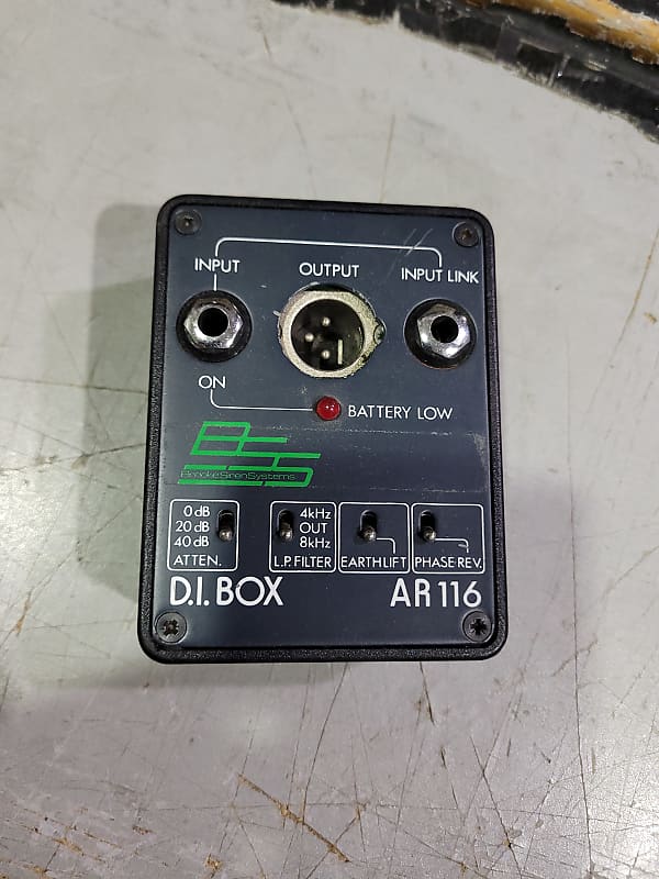 BSS AR116 DI Box Direct Box