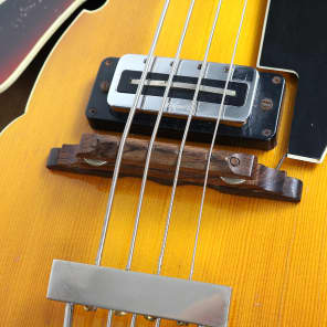Vintage 1967 Hofner Model 500/8BZ Electric Bass Guitar | Reverb