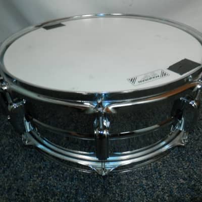 Tama Swingstar 14" Chrome Snare Drum with case used image 7
