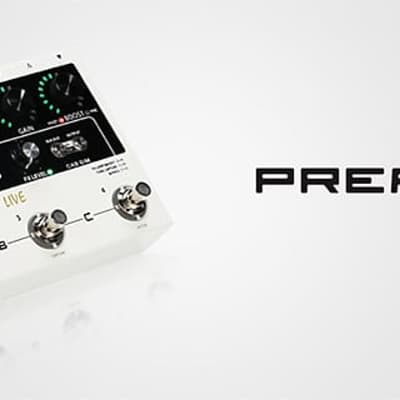 Mooer Preamp LIVE Guitar multi effects processor w Bluetooth white image 5