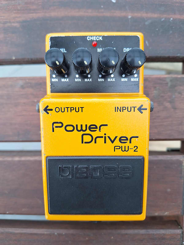 Boss PW-2 Power Driver (Silver Label) 1996 - 1998 - Orange
