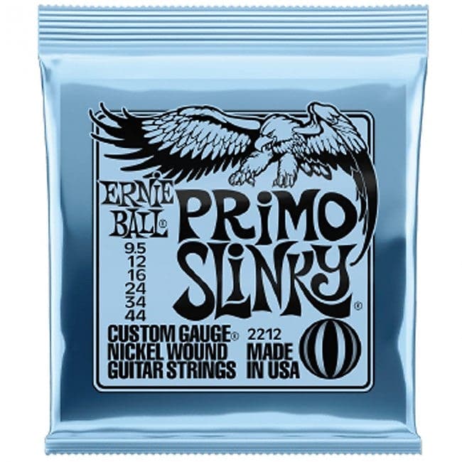 Ernie Ball 2212 Electric Guitar Strings Slinky Nickel Wound Primo 9.5-44 image 1