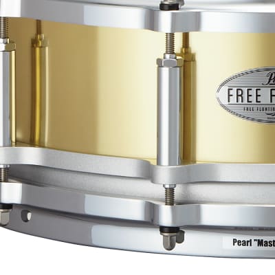 FTBR1450 Pearl Free Floating 14x5 Brass Snare Drum