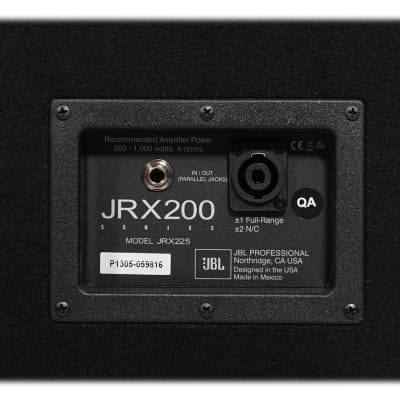 JBL Pro JRX225 2,000 Watt Dual 15" Inch 2-Way DJ P/A Passive Speaker image 5