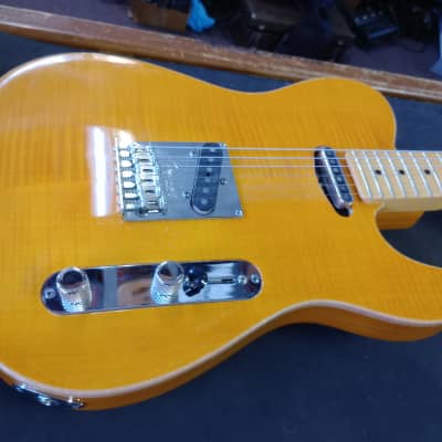 Fender Select Series Telecaster Carved Top 2012 Amber W/Original Hard Case *** FREE SHIPPING *** image 5