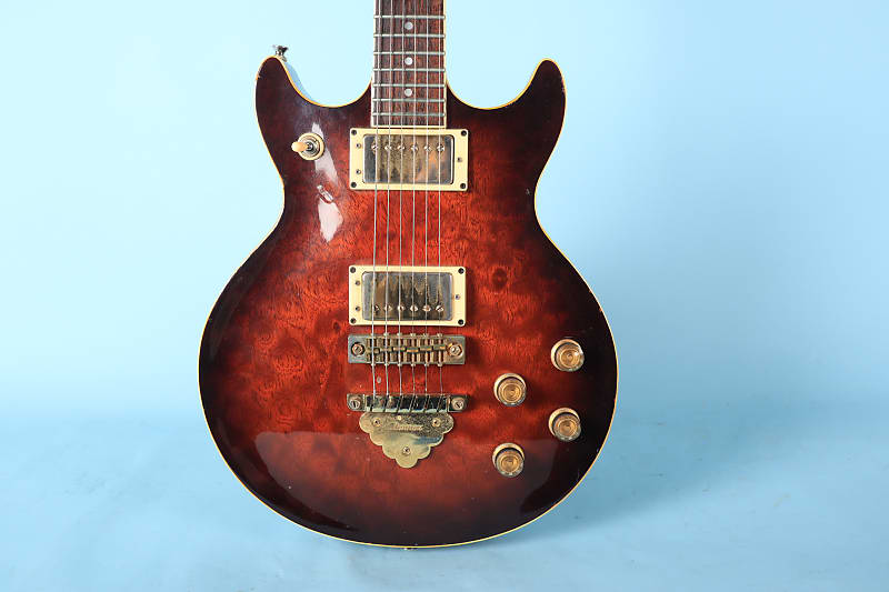 1982 Ibanez Artist AR-105 Tobacco Sunburst Antique Violin Electric Guitar image 1