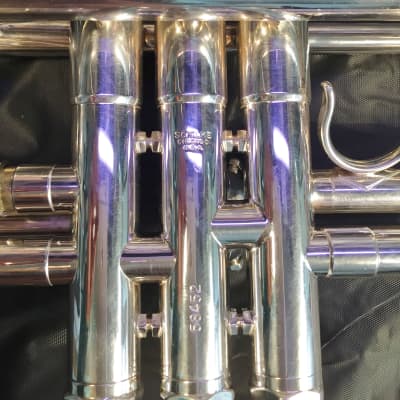 Schilke Custom Made B5 Professional Trumpet-Copper Bell Silver Plated-Mint Cond! image 9