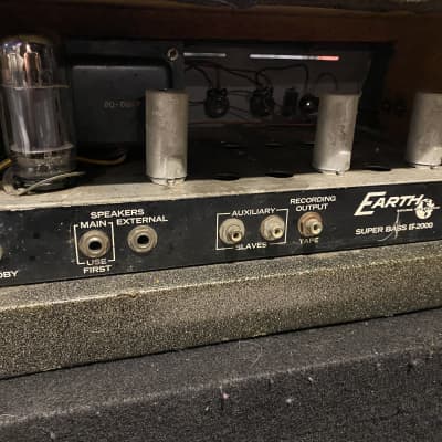Earth Sound Research Super Bass B-2000 Vintage Tube Amplifier Head image 5