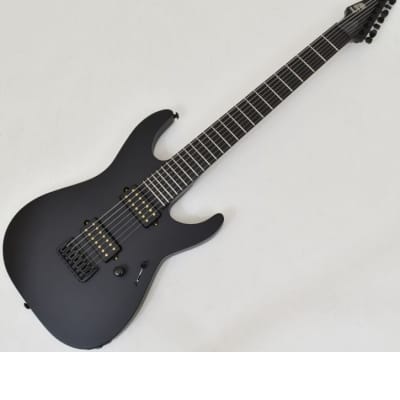 ESP LTD Alex Wade AW-7 String Baritone Guitar Black Satin B-Stock 2407 for sale