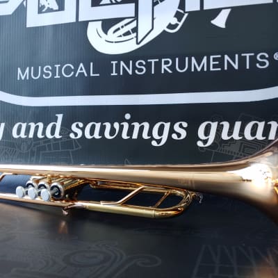 Yamaha 4335 Gll Gold Laquer Trumpet- Intermediate image 11