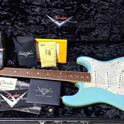 Fender NOS Custom Shop '66 Stratocaster W/OHC And Candy - Iridescent Dahpne Blue for sale