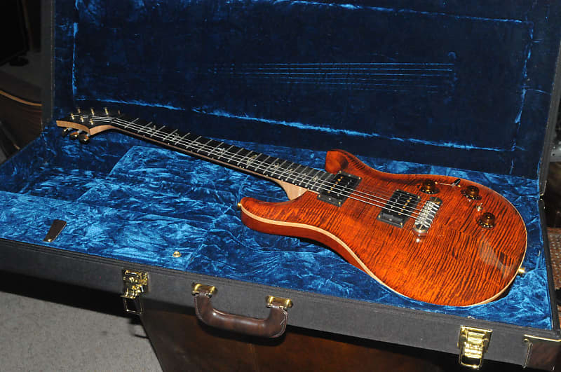 PRS P22 ARTIST Piezo Stoptail 2012 Orange Tiger | Reverb