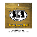 S.I.T. GB1356 Medium 80/20 Golden Bronze Guitar String SIT
