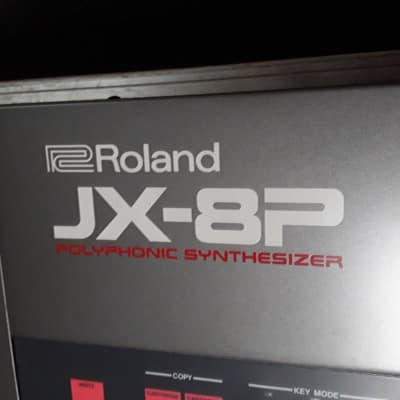 Roland JX-8P 61-Key Polyphonic Synthesizer with hard case, working aftertouch, upgrades