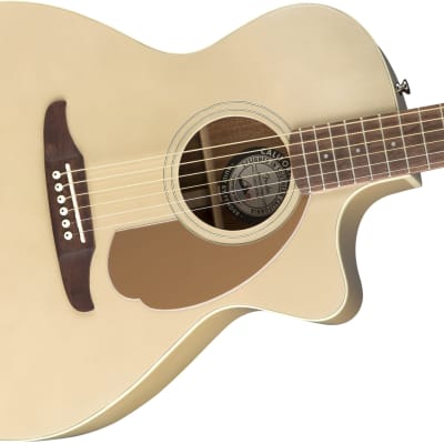 Fender Newporter Player Acoustic-Electric Guitar - Champagne image 5