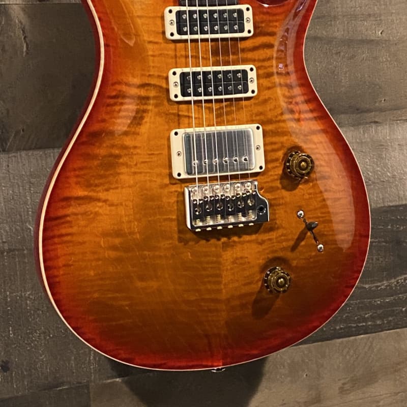 PRS Studio 22 Dark Cherry Sunburst 10 Top (258) | Reverb