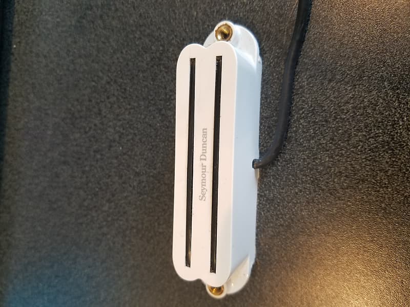 Seymour Duncan Hot Rails Bridge - White | Reverb