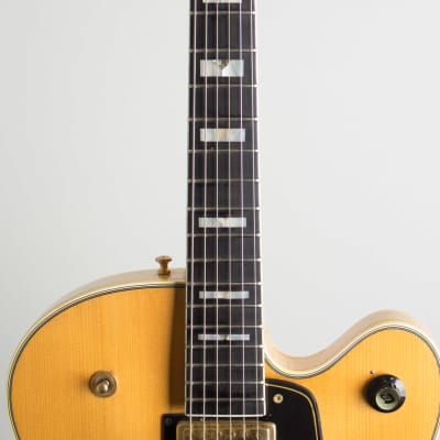 Guild  Duane Eddy DE-500 Thinline Hollow Body Electric Guitar (1967), ser. #EI-127, original black hard shell case. image 8