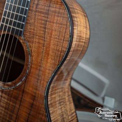 Bedell Limited Edition Fireside Parlor All Koa Acoustic Guitar #3013 image 3