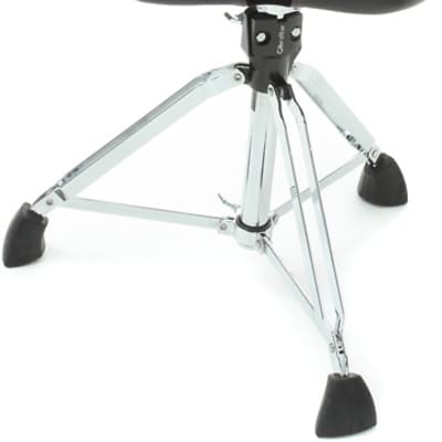 Gibraltar 9608MB Moto-style Drum Throne with Backrest image 1