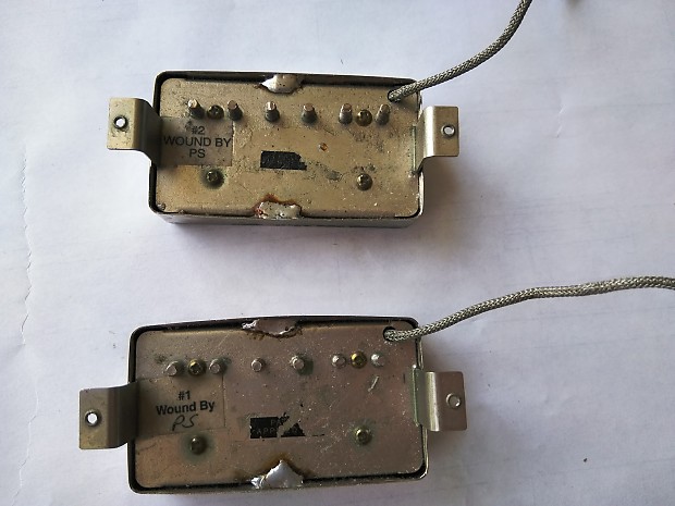 Gibson Burstbucker 1 and 2 with Aged Covers