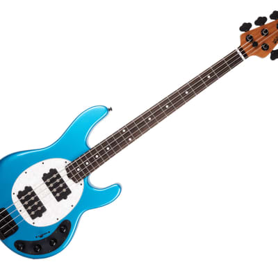 Ernie Ball Music Man StingRay Special HH Bass Guitar - Speed Blue image 1