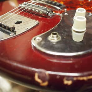 1960's Vintage Kingston S2T  Electric Guitar Kawai Tiesco Made in Japan image 10