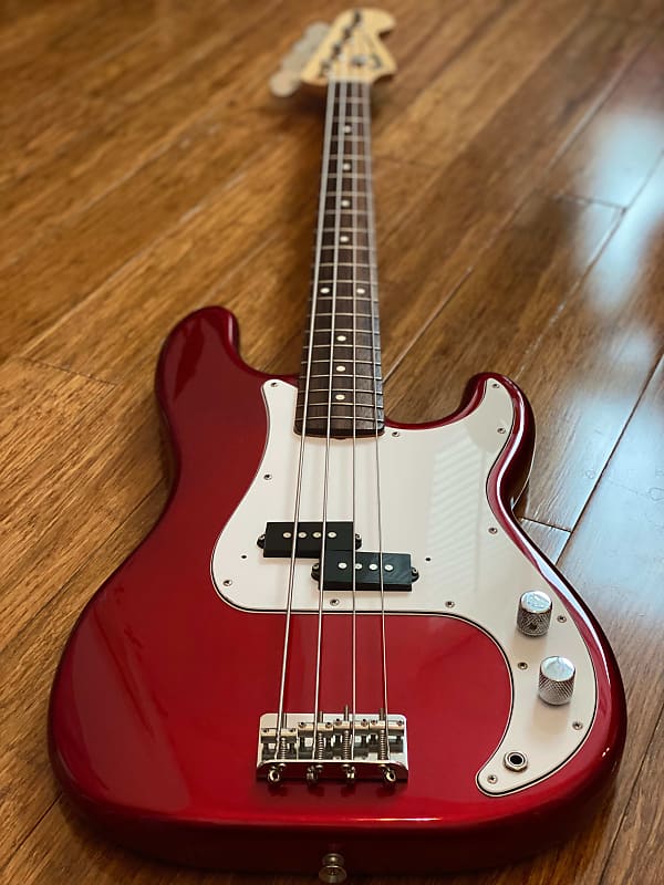 Fender Japan 2007 Candy Apple Red Standard Precision Bass MIJ