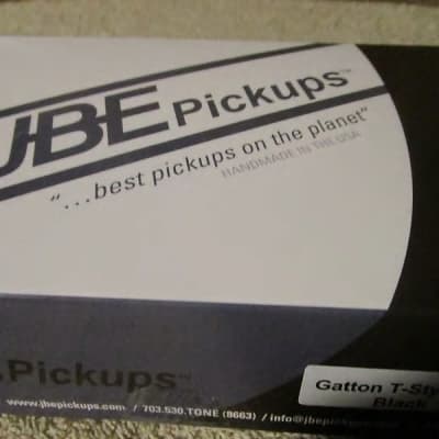 Joe Barden Engineering JBE Gatton T-Style Pickup Set Black image 3