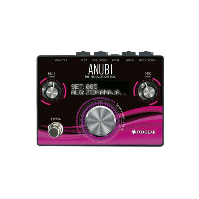 Foxgear Anubi Modulation Box 2019 - Present - Black / Pink for sale