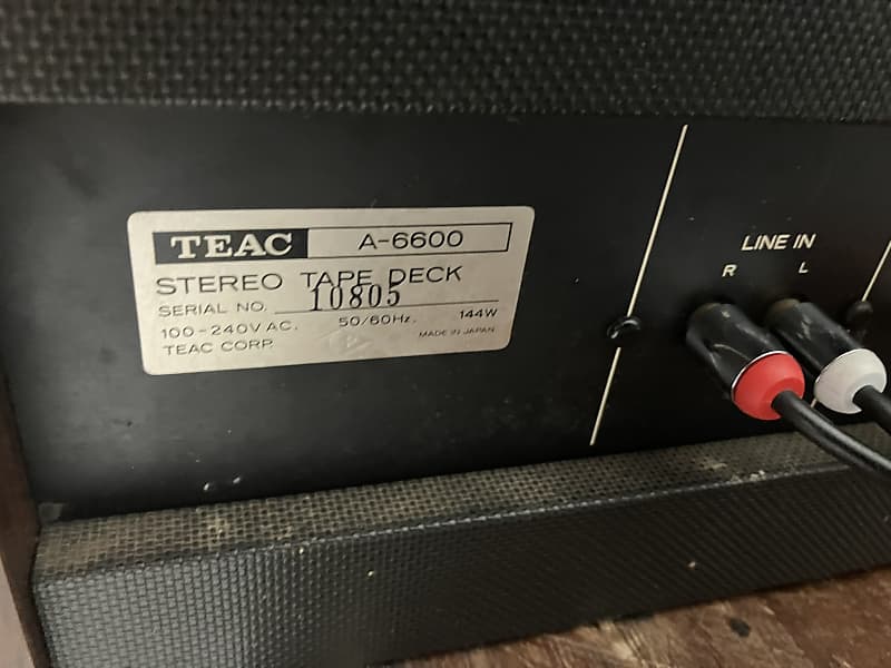 Teac A-6600 Tape Recorder