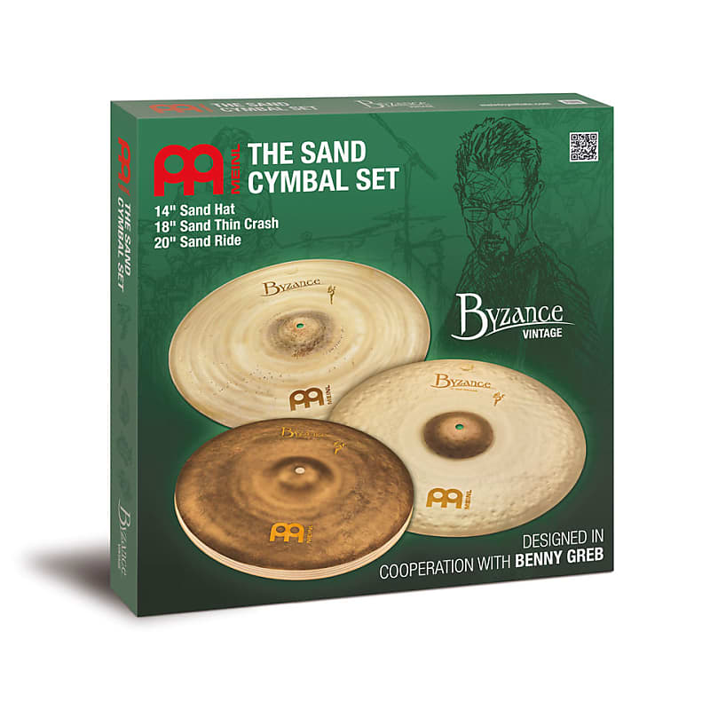 Meinl Byzance Vintage The Sand Cymbal Set by  Benny Greb image 1